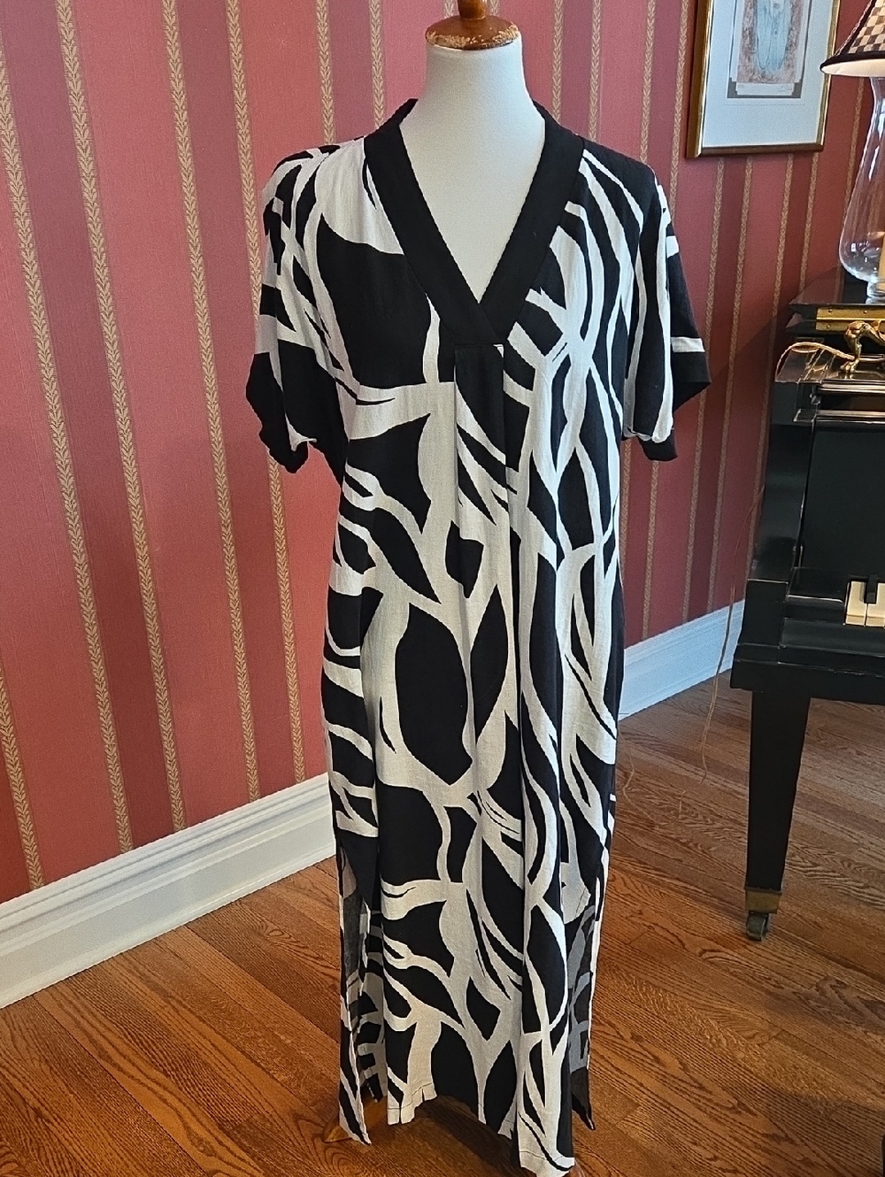 Linen Midi Dress